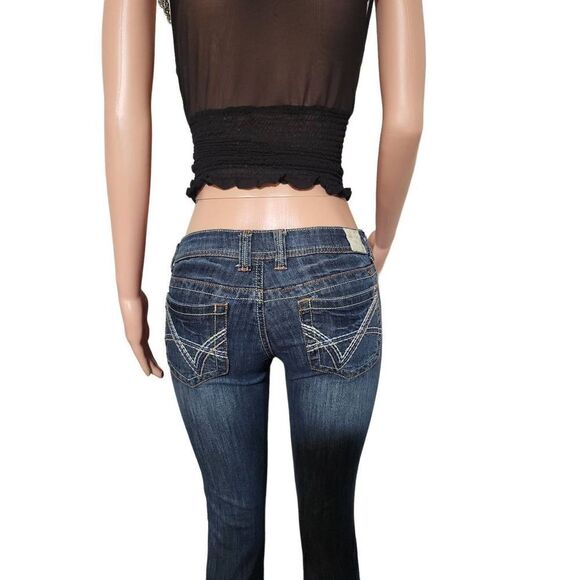 Vanilla Star Women skinny denim jeans size 5/S - Picture 4 of 6